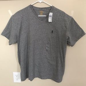 Polo V-Neck Tee - Men’s Size Medium